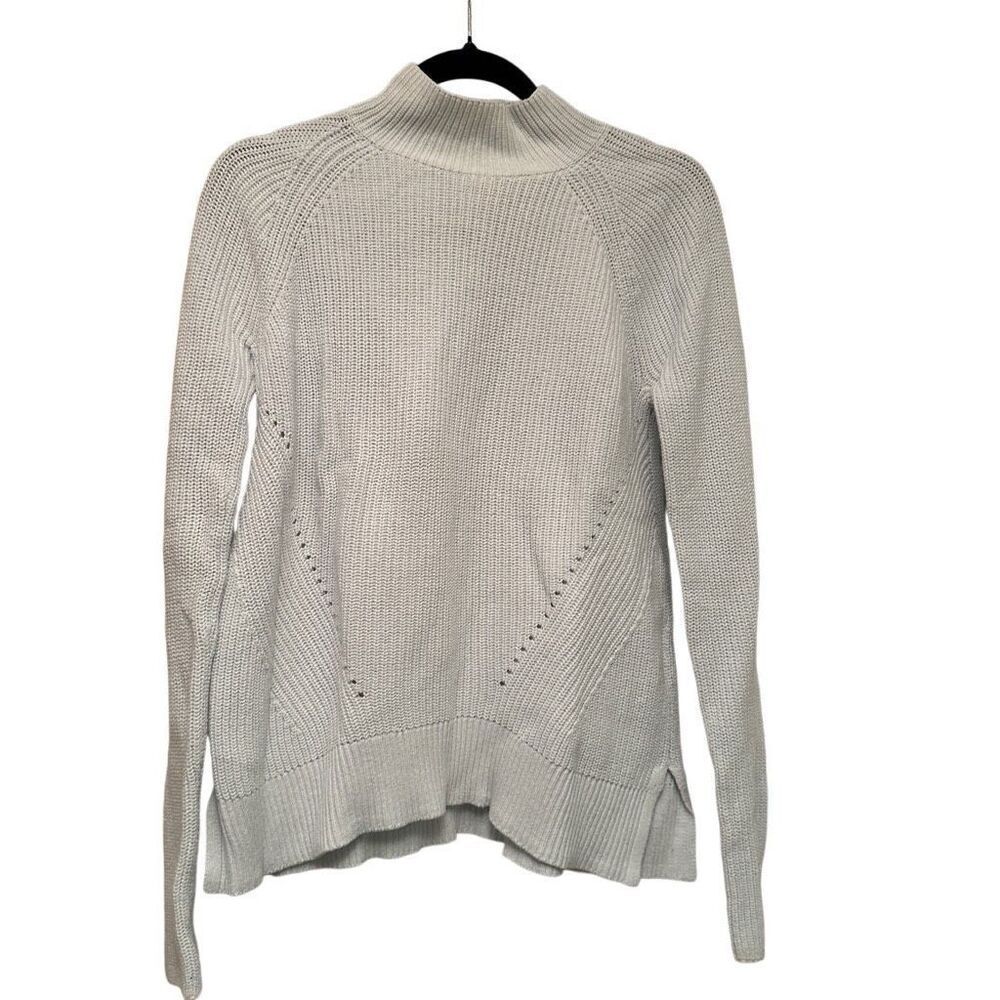 Gap baby blue mock neck sweater- size s